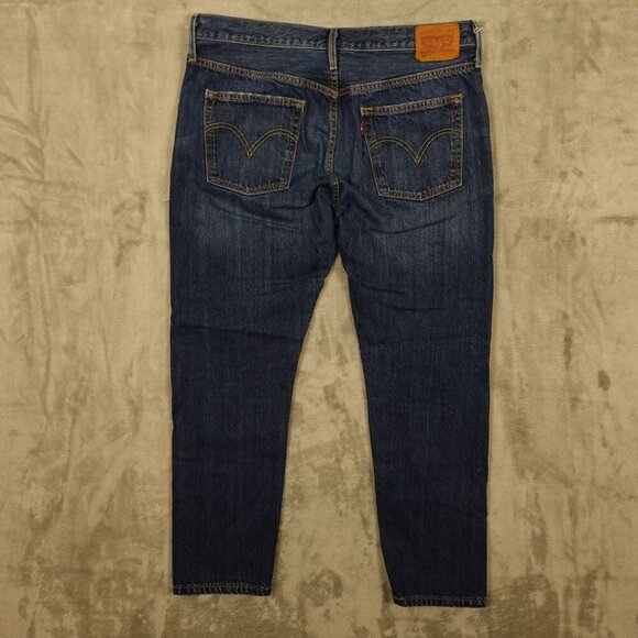 Levi's jeans 501 Original fit women's 30 tall blue denim red tab button fly - Picture 9 of 14